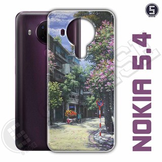 Ốp điện thoại Nokia 5.4 Dẻo Chống Shock Nhiều Mẫu Tuyển Tập 11 Phố Cổ Sơn Dầu A924-CL11