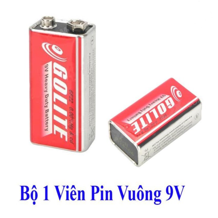 Pin Golite 9v bộ 05viên