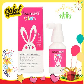 Xịt tan ráy tai Cleanears Kid 30ml