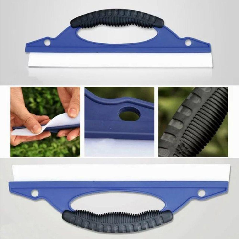 Aaron1 Dụng Cụ Cạo Làm Sạch Kính Chắn Gió Xe Hơi Bằng Silicon Mềm