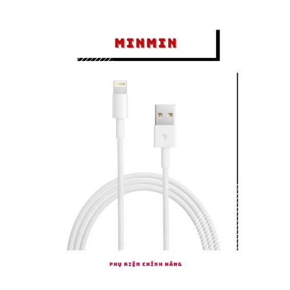 Dây cáp sạc ip zin usb lightning 8ic chất lượng cao giá tốt nhất MINMIN PK160