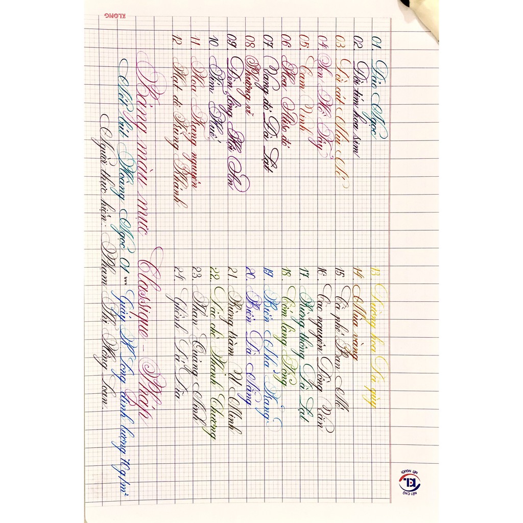 Mực bút máy Classique Pháp