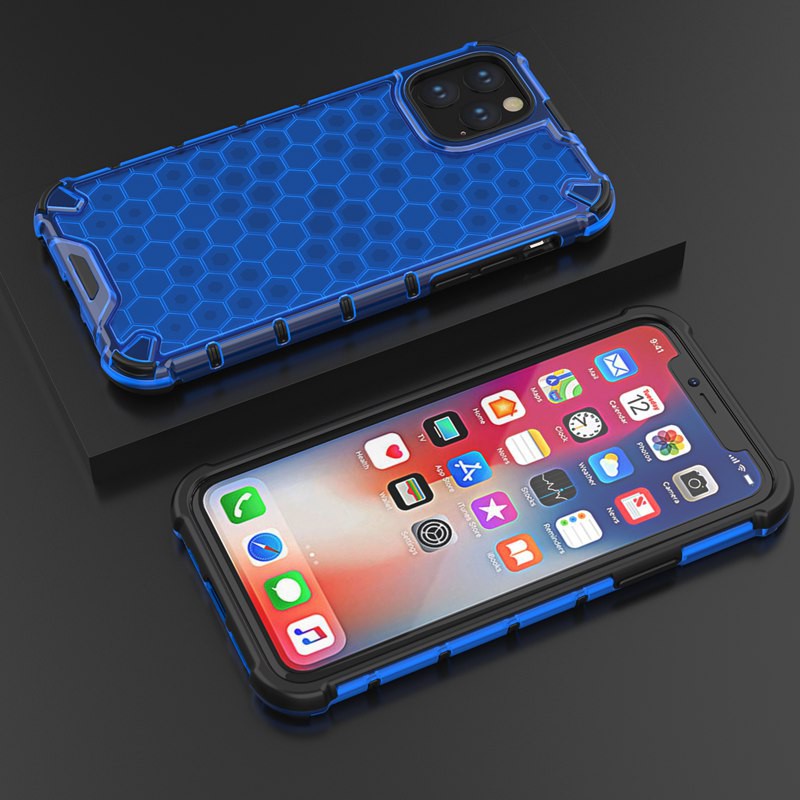 Ốp Điện Thoại Chống Sốc Trong Suốt Hình Tổ Ong Cho Iphone 12 11 Pro Max 12 Max 11 Pro | BigBuy360 - bigbuy360.vn