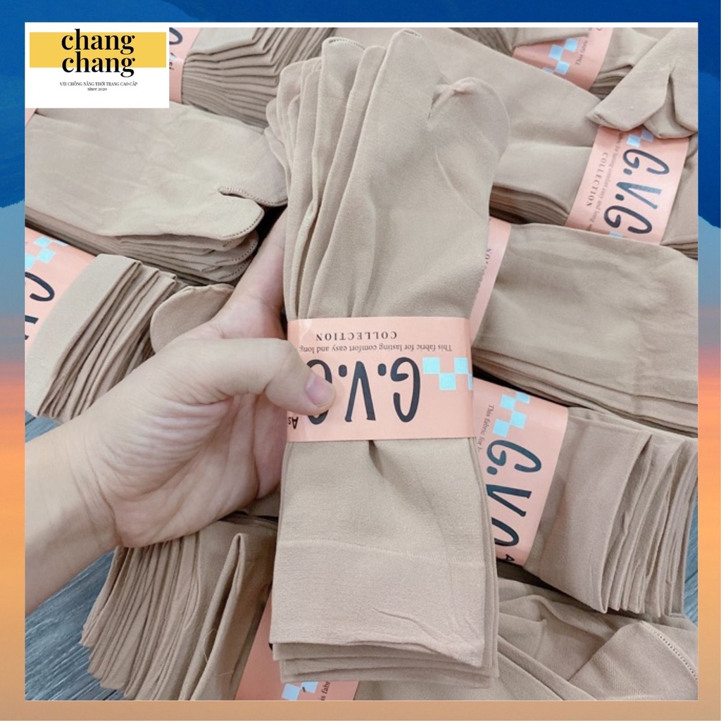 [Set 5 vớ] Vớ Da Nữ, Tất Da Nữ Cổ Cao Chống Nắng GVG Màu Da Hàng Chất Lượng Dày Mềm