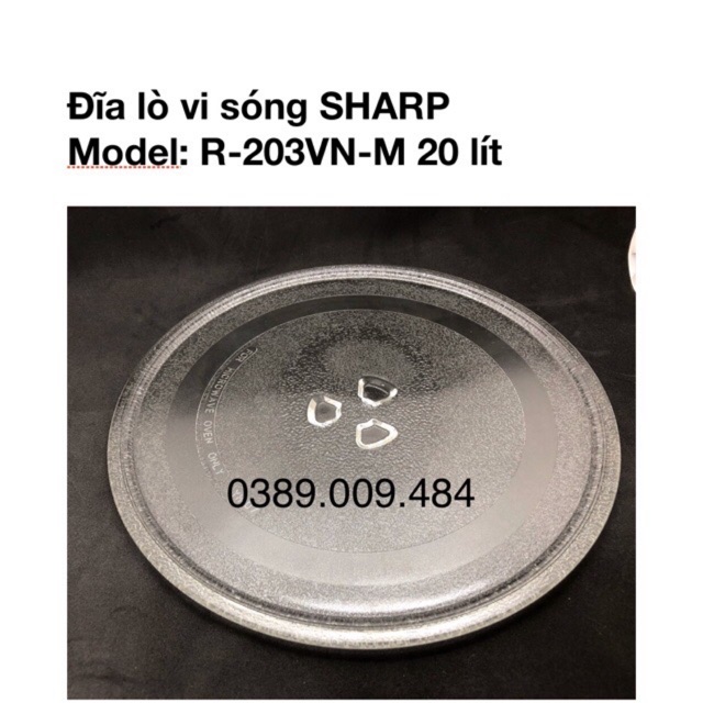 Đĩa lò vi sóng Sharp R-203VN-M (20 lít)