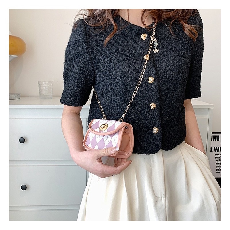 Túi Đeo Chéo Vai Kiểu Vuông Nhỏ Thời Trang Mới 2022 NB00370