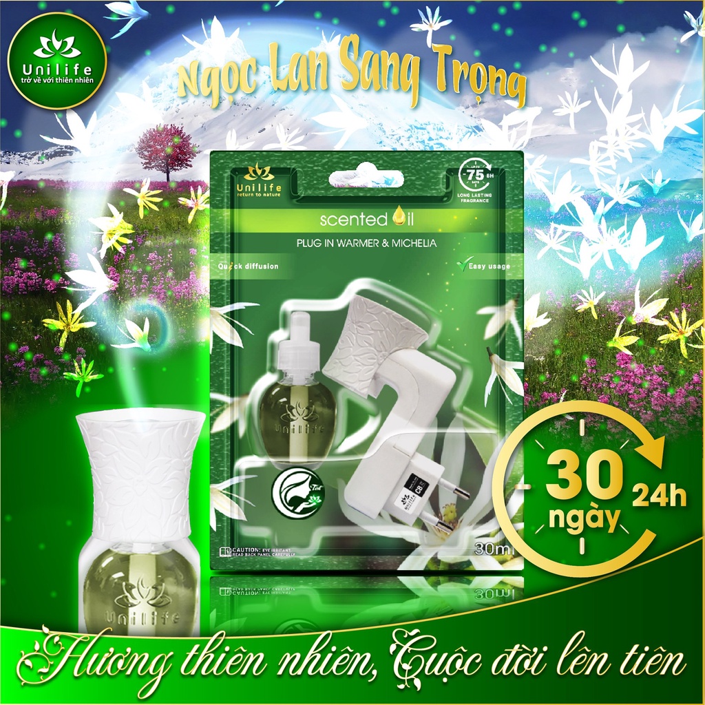 Nước hoa gia đình Unilife - bộ tinh dầu thơm | Thế Giới Skin Care