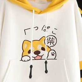 Áo khoác, áo hoodie unisex nam nữ nỉ ngoại chú chó cute năng động thời trang học đường