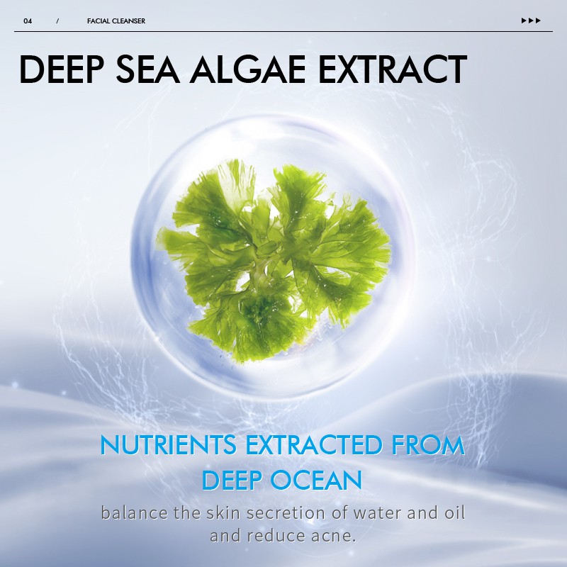 Sữa rửa mặt LAIKOU 50g làm sạch sâu kiểm soát dầu tươi mới làn da cho nam