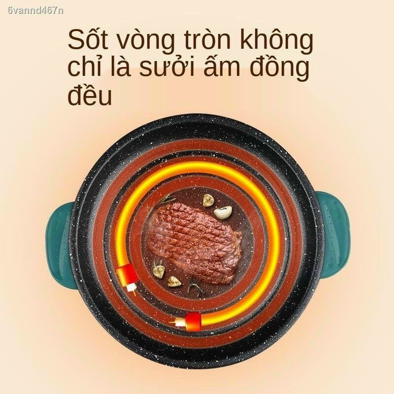 chảo nướng rán điện đa năng