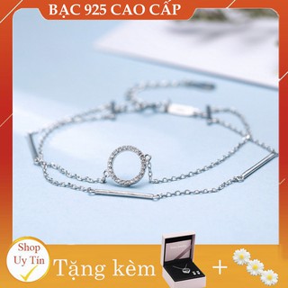 [BẠC Ý] Bạc Ý Cao Cấp Lắc Tay Thư Ký Kim Bạc 925 - Chuỗi Shop Trang Sức Daisy Free Ship Giao Hàng Nhanh 4h