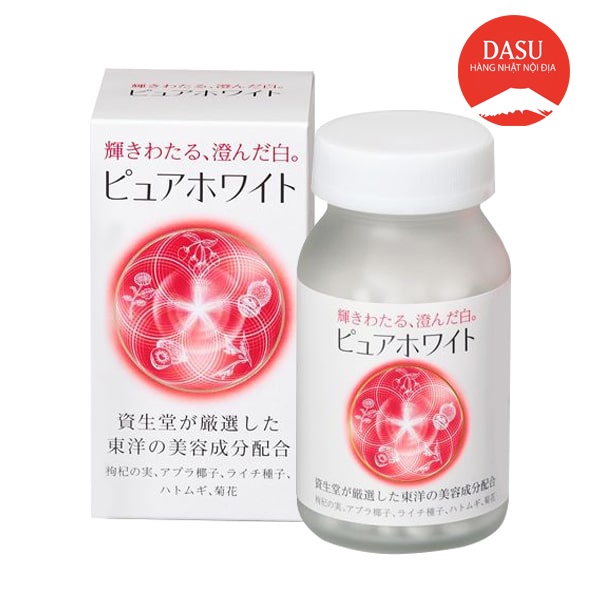Pure White Shiseido Dạng Viên 240 Viên Uống Trắng Da Mờ Nám Nhật Bản
