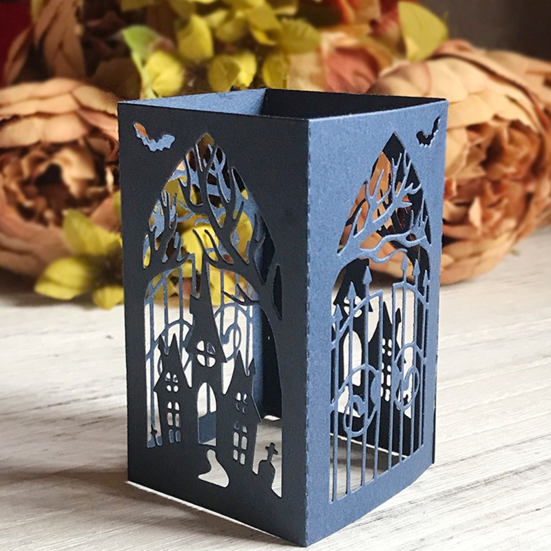 Bộ Khuôn Cắt Hình Làm Scrapbook Chủ Đề halloween