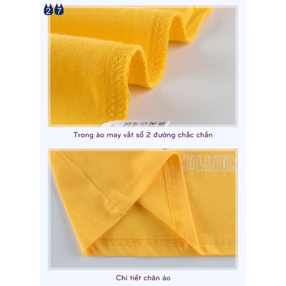 Áo phông 27 KIDS cho bé trai, bé gái ❤Hàng Quảng Châu Cao Cấp❤Áo cotton cộc tay cho bé