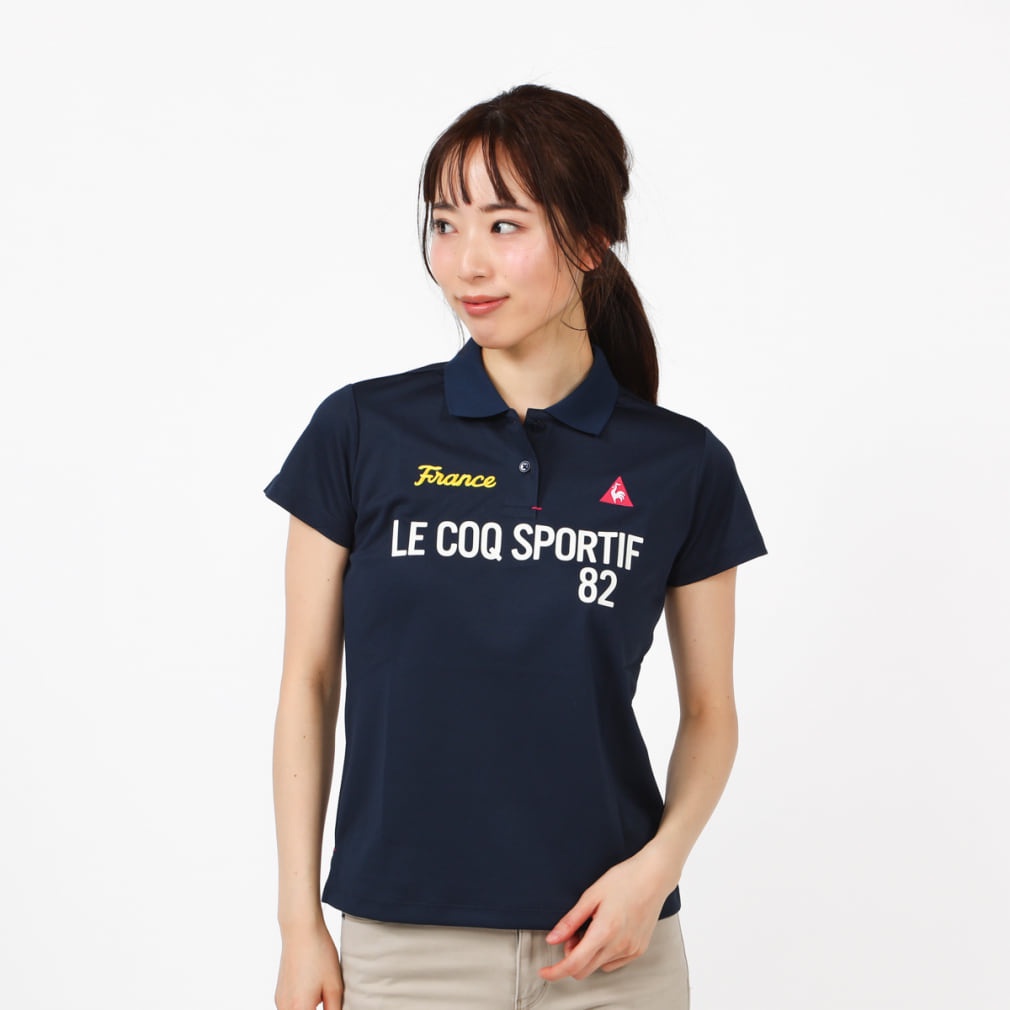 Áo T- Shirt Le coq sportif nữ có cổ - QGWRJA03-NV00