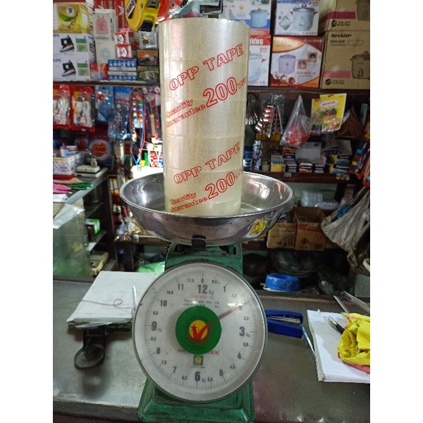 6 CUỘN BĂNG KEO DÁN THÙNG 5F 200 YARDS (1950G / 6 CUỘN)