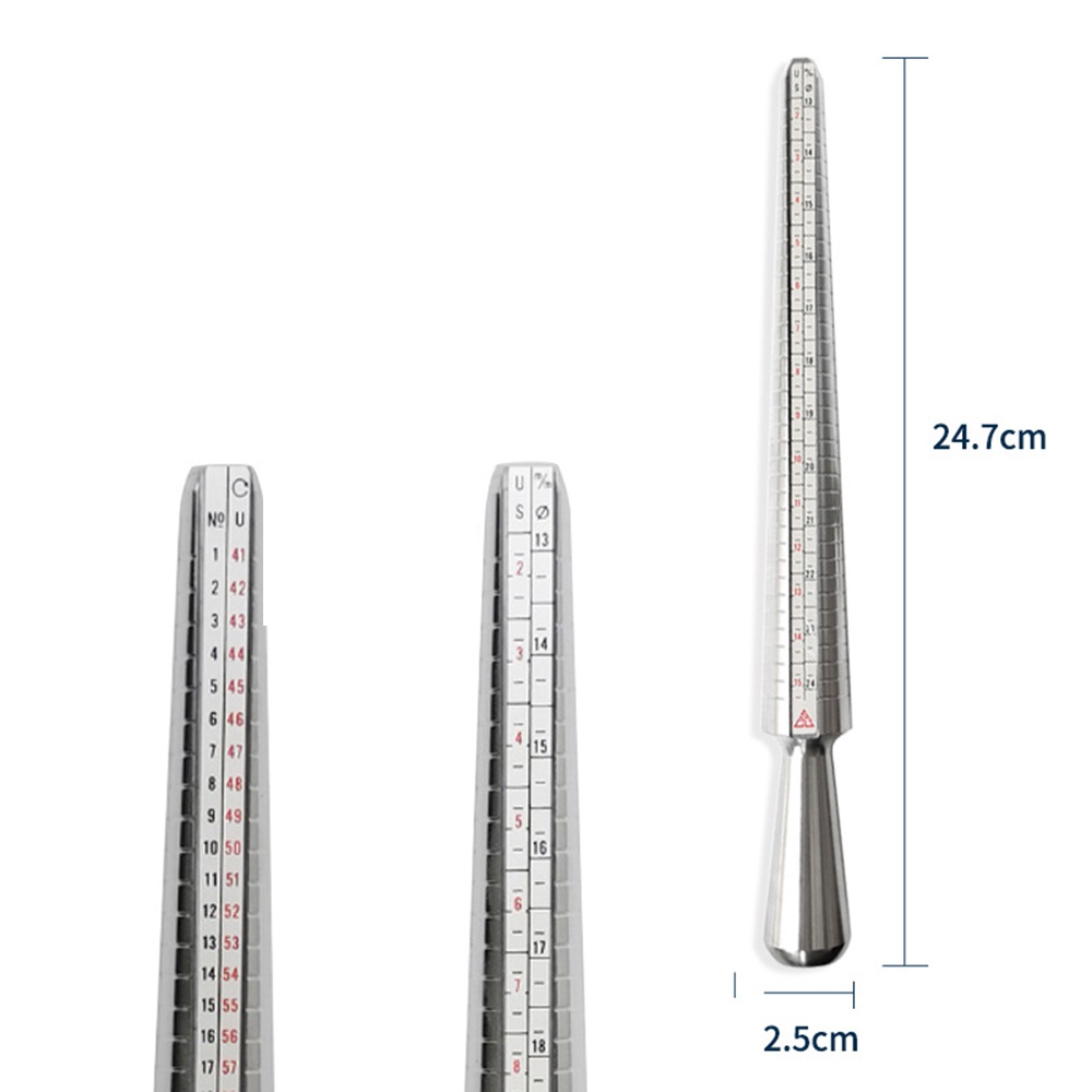 Thước Đo Vòng Nhẫn Điều Chỉnh Được Size US