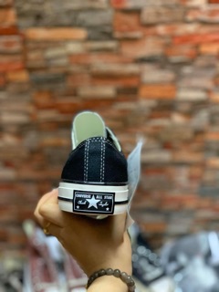 < VIDEO + ẢNH THẬT > GIÀY SNEAKER 1970 ĐEN CAO VÀ ĐEN THẤP