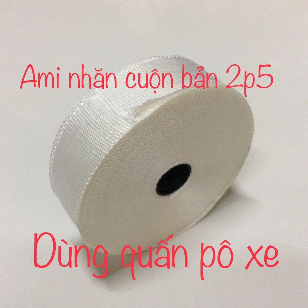 Băng vải aminhan cuộn cách điện - điện cơ