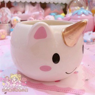Cốc sứ kì lân Unicorn