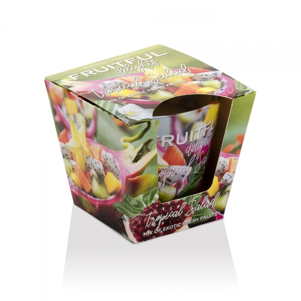 Ly nến thơm Bartek Candles BAT5208 Fruitful 115g (Hương hoa quả)