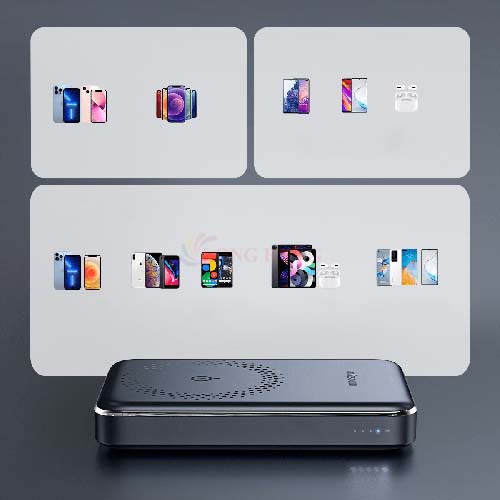 Sạc dự phòng không dây từ tính Innostyle PowerMag Slim PD QC3.0 10000mAh IM20PD - Hàng chính hãng - Sạc nhanh tối đa 20W