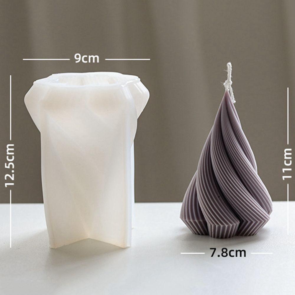 YIYU Khuôn Làm Nến Hình Cây Thông Giáng Sinh 3D