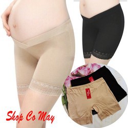Quần mặc váy bầu cạp chéo
