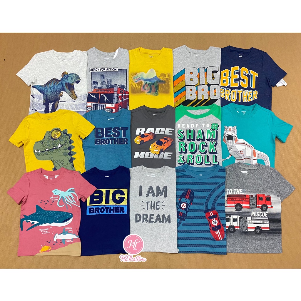 (Size 18M: 10-11kg) Áo thun tay ngắn C4RTER cho bé trai