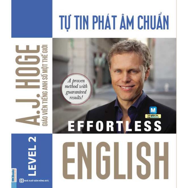 Sách - Effortless English – Tự tin phát âm chuẩn + tặng kèm giấy nhớ MT