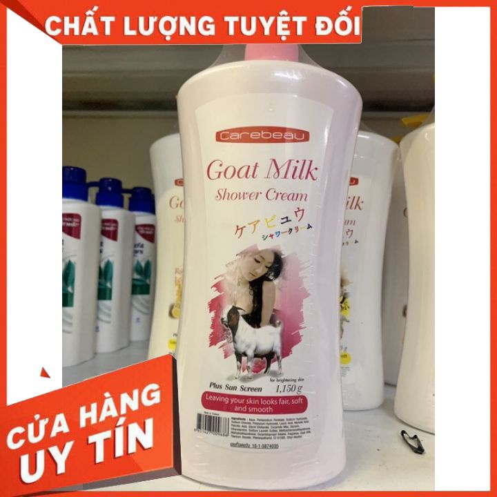 Mẫu mới Sữa tắm Dê Goat Milk 1150ml Thái Lan