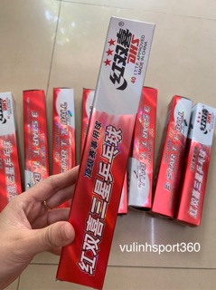 Quả bóng bàn DHS 3 sao (hộp 6 quả) [ảnh thật]