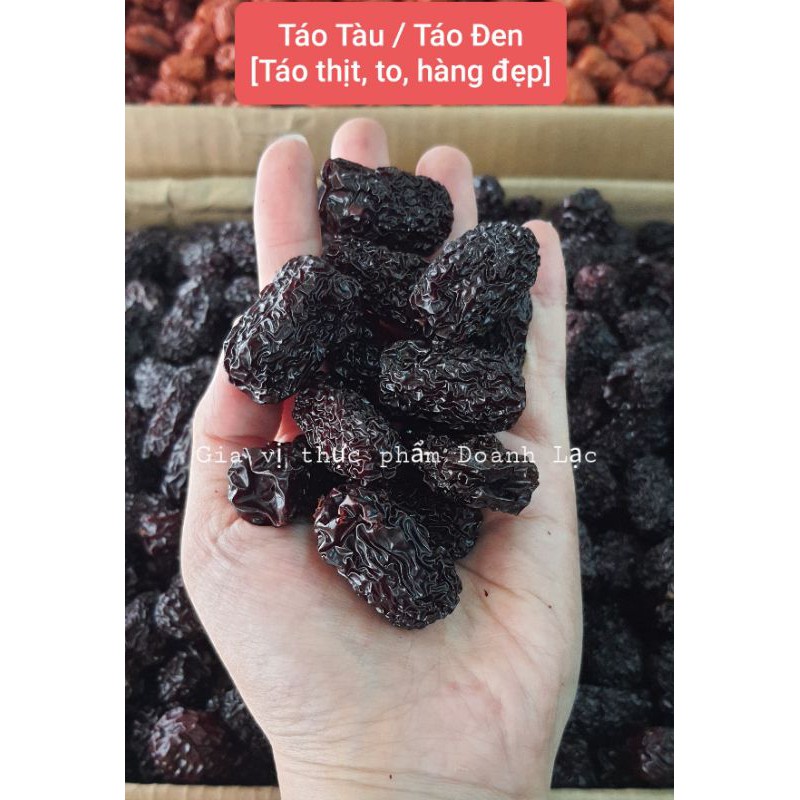 Táo Đen / Táo Tàu dày thịt, dẻo mềm.