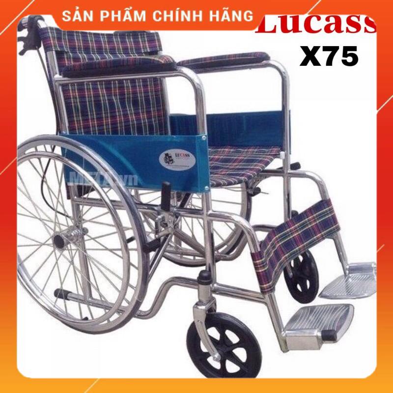 💚XE LĂN CÓ PHANH TAY LUCASS- X75💖