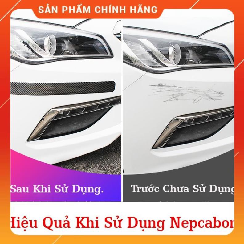 Nẹp Carbon Dán Bậc Cửa Ô Tô Chống Xước Hiệu Quả - Bản Rộng 5CM