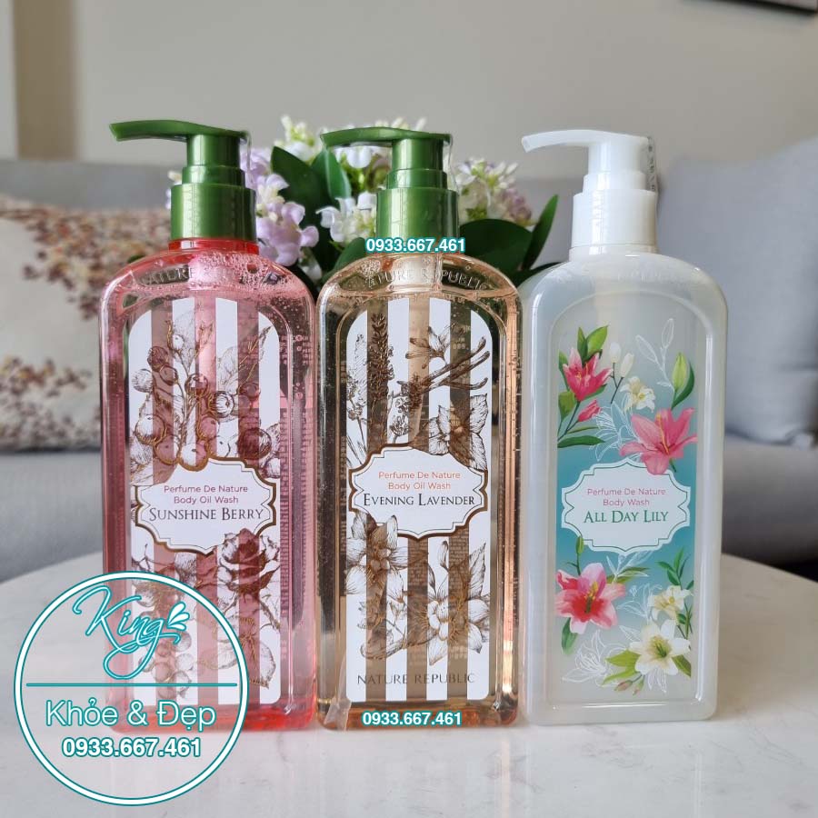 Sữa tắm Nature Republic Perfume De Nature 345ml