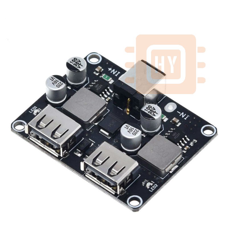 Bảng Mạch Hạ Áp Sạc Nhanh Usb Qc3.0 Qc2.0 Dc-Dc 6-32v 9v 12v 24v Sang 5v | BigBuy360 - bigbuy360.vn
