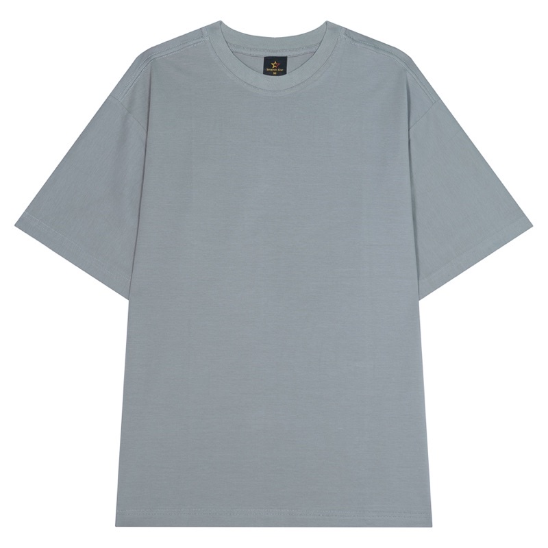 Áo thun trơn form rộng tay lỡ nam nữ Seventh Star