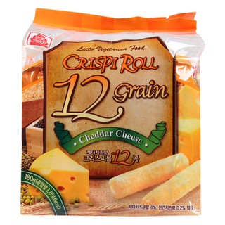 Bánh dinh dữơng 12 loại ngũ cốc PEI TIEN CRISPI ROLL 12 GRAIN 180G