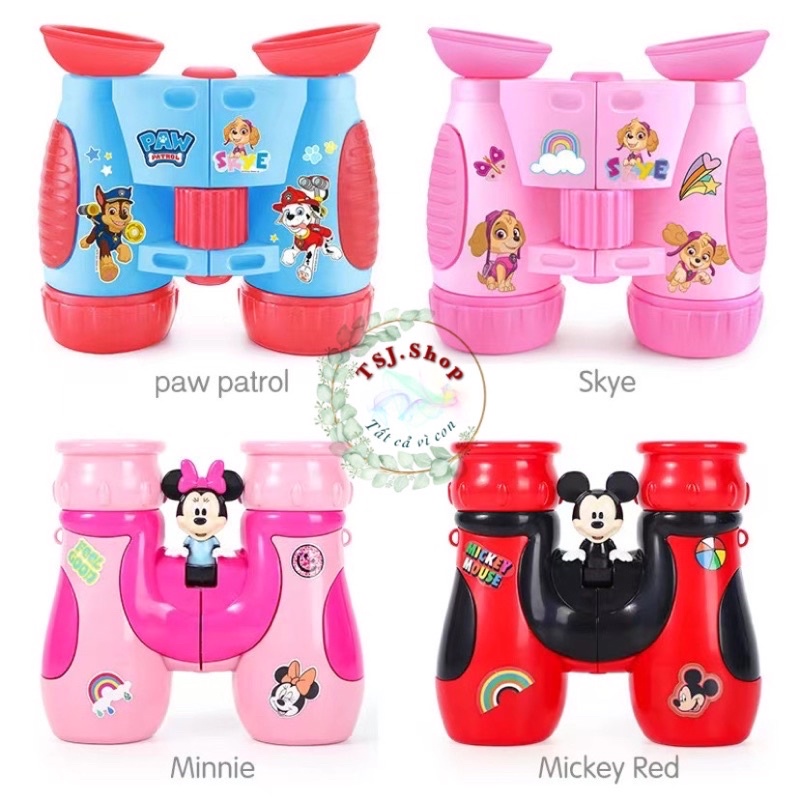 &lt;GIÁ HỦY DIỆT XIN ĐÁNH GIÁ 5*&gt; ỐNG NHÒM DISNEY CHO BÉ HOẠ TIẾT HOẠT HÌNH CHÚ CHÓ CỨU HỘ