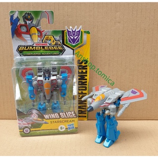 Robot biến hình thành máy bay nhiều bước Transformers Wing Slice Starscream Hasbro