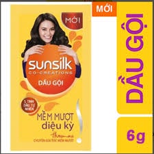 COMBO  6 DÂY Dầu gội đầu SUNSIK  mềm mượt diệu kì 6g