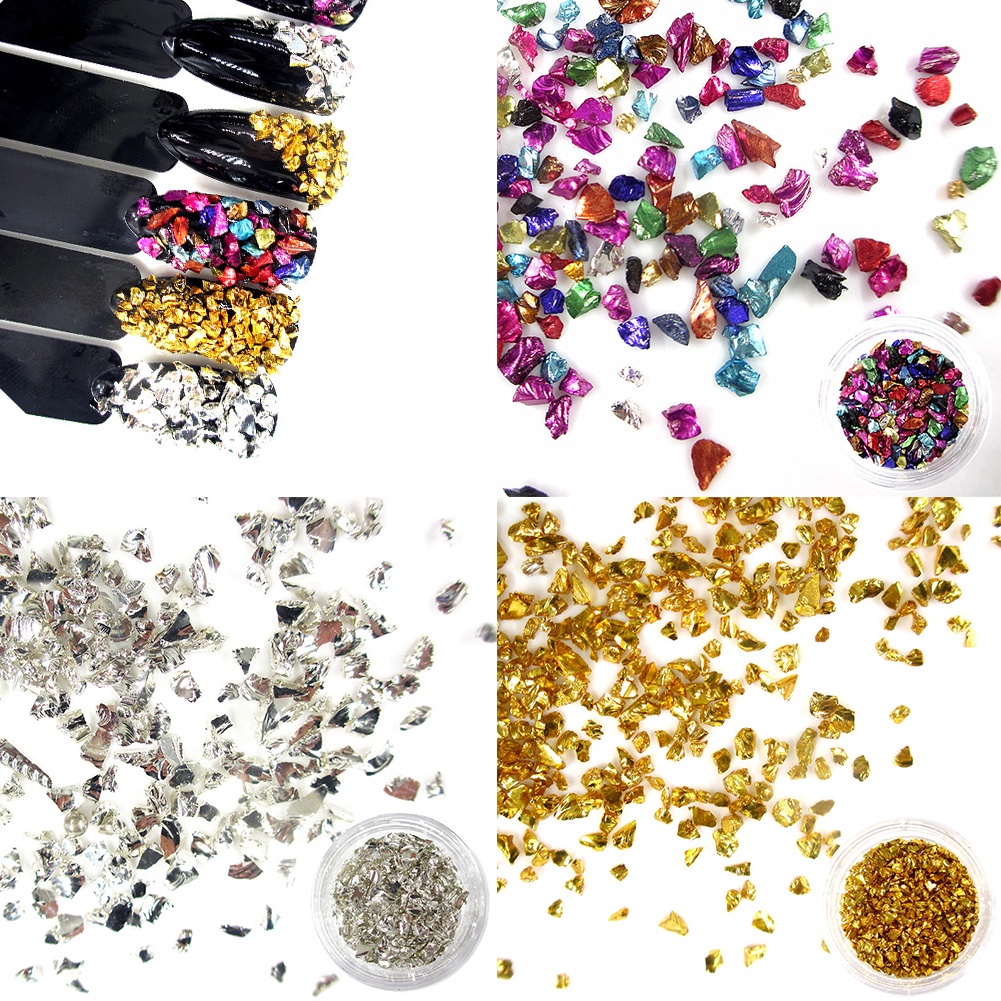 [Hàng mới về] Hộp đá trang trí móng 3d xinh xắn