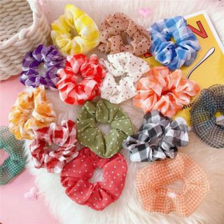 [ HÀNG CÓ SẴN ] Cột Tóc Vải Scrunchie siêu xinh
