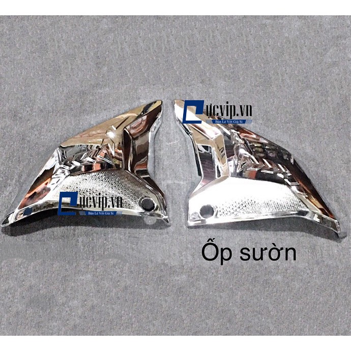 Ốp Sườn Xi Inox Gắn Cho Xe Winner X MS1805