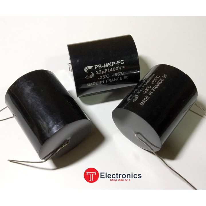 TỤ PHÂN TẦN LOA 22MF 400V-BỘ 2 CÁI