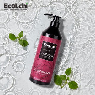 LẺ DẦU GỘI HOẶC DẦU XẢ ECOLCHI COLLAGEN PHỤC HỒI VÀ CHỐNG RỤNG TÓC 800ML