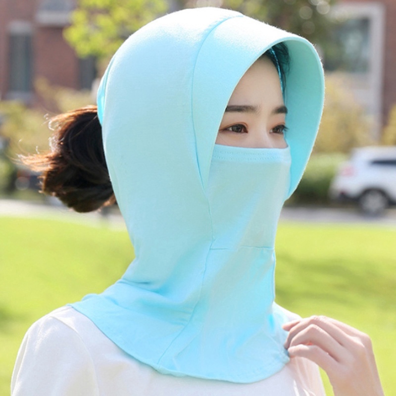 Mũ Lưỡi Trai Có Tấm Che Mặt Và Cổ Chống Tia UV Cho Nam Và Nữ