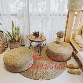 Đôn cói  không xẹp lún d40cm*h20cm