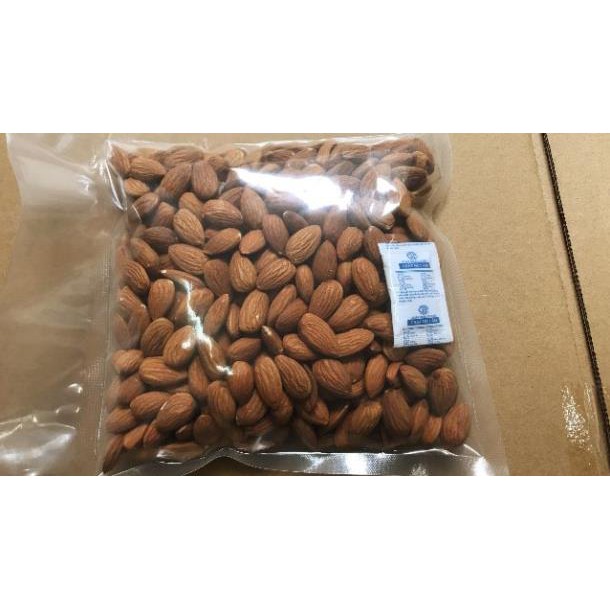 500g hạt hạnh nhân Mỹ lõi sống nấu sữa hạt. Keto - Healthy